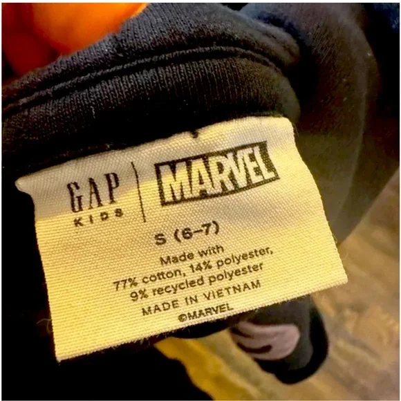 Gap Marvel Black panther hoodie size S - Picture 2 of 4